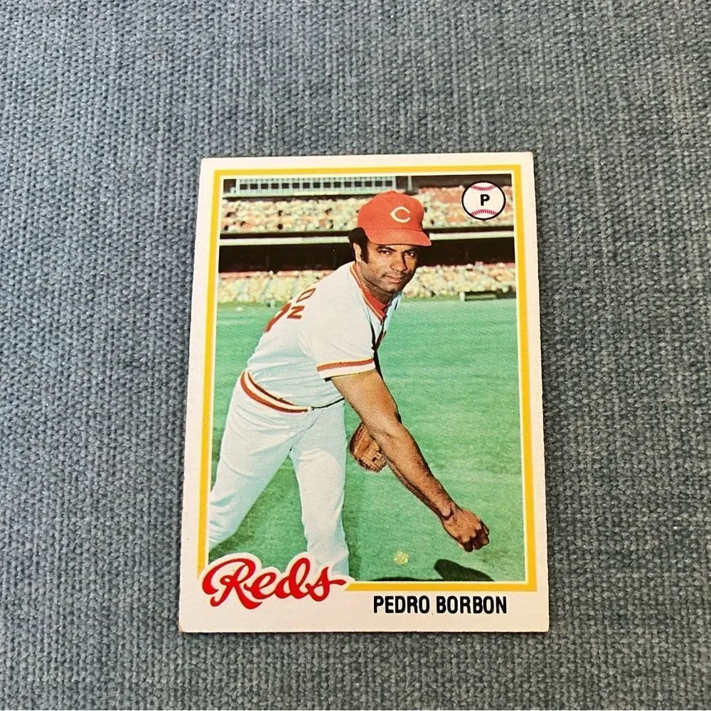 1978 Topps Cincinnati Reds Baseball Card Trading Card